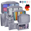 Koffer Organizer Set 8-teilig Reise Kleidertaschen Reisegepäck Kleidung Kosmetik