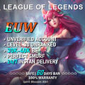 EUW ✅ League of Legends Account | 30K BE Smurf Unranked Level 30 | Instant Send