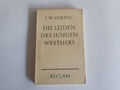 Johann Wolfgang Goethe - Die Leiden des jungen Werthers Werther - Reclam 67/67a