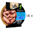 (EUR 32,28 / kg)  SHEBA FEINE FILETS Huhn mit Thunfisch Katzen-Snack: 16 x 60 g