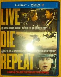 Edge of Tomorrow - Live.Die.Repeat * Blu-ray * Tom Cruise * 