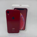 Apple iPhone XR SEHR GUT Schwarz Weiß Rot Lila 64GB 128GB 256GB OVP Ohne Simlock