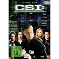CSI CRIME SCENE INVESTIGATION "SEASON 2" 6 DVD BOX NEU