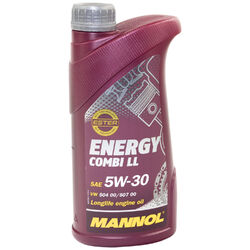 MANNOL Motoröl 5W-30 Energy Combi LL API SN BMW VW Porsche 1 Liter Motor Öl