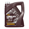 MANNOL Longlife 508/509 SAE 0W-20 Motoröl, API SP RC, 5 Liter