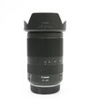 Canon RF Objektiv 24–240 mm f/4–6,3 IS USM mit Kappen und Motorhaube