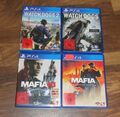 Mafia / Mafia 2 / Watch Dogs / Watch Dogs 2 Für PS4 Sehr Gut