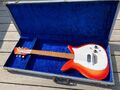 1967 Rickenbacker 900 short scale electric guitar, silver tolex case, Beatles