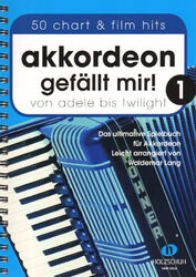 Akkordeon gefällt mir Band 1 Waldemar Lang Noten leicht bis mittel Spiralbdg.