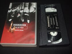 VHS Video Kassette -  Rammstein - Live aus Berlin - Zensierte Version