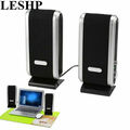 1 Paar USB 2.0 Speaker Multimedia Mini Boxen Lautsprecher PC Laptop Notebook