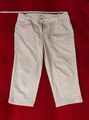 🩳Peter Hahn Hose  Bermuda Shorts 3/4 Hose Jeans Damen Weiß Gr.44