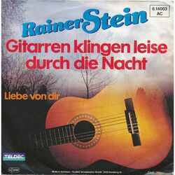 Gitarren klingen leise durch die Nacht - Rainer Stein - Single 7" Vinyl 144/01