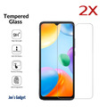 2x Panzerfolie für Xiaomi Redmi A3 A2 A1 13C Tempered 9H Glass / Premium Glas