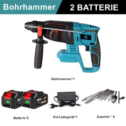 Für 18V Makita Akku Bohrhammer SDS Plus Hammer Drill Bohrmaschine / Zubehör DHL