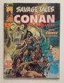 Savage Tales #4 Conan der Barbar (Marvel Magazine 1974) GD/VG Bronzezeit