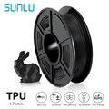Sunlu Schwarz TPU 3D Drucker Filament 1.75mm TPU 500g Keine Blasen +/-0.03mm