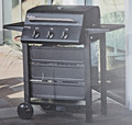 Enders Gasgrill San Diego Evo 3 Grillwagen inkl. Druckregler + Gasschlauch /NEU!