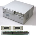 KOMPAKTER PC FÜR MS-DOS WINDOWS 95 98 INTEL CPU 256MB ISA 2x USB RS-232 LPT #W2