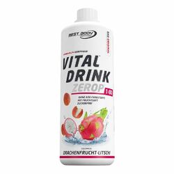 Low Carb Vital Drink Mineraldrink Getränke Sirup Best Body Nutrition Konzentrat 
