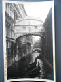 VENEZIA, PONTE SOSPIRI, "SEUFZERBRÜCKE" VENEDIG, ITALIEN, 1910