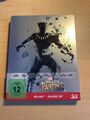 Black Panther (Steelbook) [3D/2D Blu-ray] [Limited Edition] Marvel Avengers