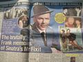 FRANK SINATRA / JIM MAHONEY Artikel The Scottish Sun Samstag, 8. April 2023