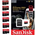 Micro SD Speicherkarte 32 64 128 256 512 GB 1 TB 4K V30 A2 SanDisk Extreme Pro