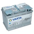 Varta 12V 70Ah 760A/EN AGM Start Stop Autobatterie Starterbatterie Silver Dynami