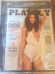 Playboy Dezember 2016 Simone Voss In OVP mit ADVENTSKALENDER .Frohe Weihnachten Ungeöffnet. Nagelneu!!!Solange der Vorrat reicht 