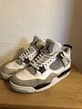 nike air jordan 4 military black 44