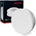 Pyrexx PX-1 • Rauchmelder 10 Jahre Batterie mit Magnet-Halterung • 1 Stück