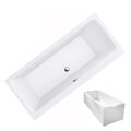 VILLEROY & BOCH SUBWAY DUO BADEWANNE 1700x750 + TRÄGER UBA170SUB2V-01 *SETW043*