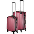 2tlg Reisekoffer Set Trolley Hartschale Hartschalenkoffer Reisekofferset B-Ware