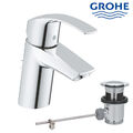 Grohe Eurosmart Waschtisch Armatur 33265 / 33265002 Wasserhahn Bad Waschbecken