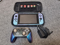 Nintendo Switch + Modded Pro Controller+ 5 Spiele