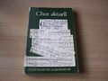 Chor aktuell - Ausgabe 1983 - Bosse Verlag Regensburg Chorbuch für Gymnasien