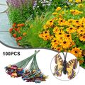 Schmetterlinge Im Garten Dekoration Ornament Topf Ornamenttopf Outdoor