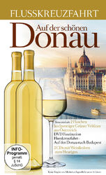 CD Auf der Donau - Flusskreuzfahrt DVD und Weinlieder - CD in Weinbox