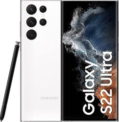 Samsung Galaxy S22 Ultra Dual SIM 256GB phantom whiteSehr gut: Wenige Gebrauchsspuren, voll funktionstüchtig