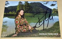Ronja Forcher Original signierte Autogrammkarte Der Bergdoktor Autogramm #12
