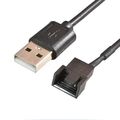 G38 USB 2.0 Stecker auf 3-Pin /4-Pin Adapterkabel für 5V Computer PC Lüfter 50cm