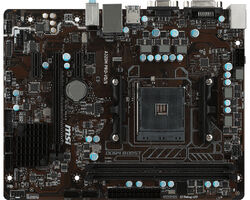 MSI A320M PRO-VD/S Motherboard AMD A320 AM4 DDR4 M-ATX USB2.0 USB3.1 VGA DVI