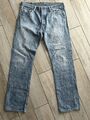 Levi‘s 501 Jeans W34 L32 - Blaue Waschung - 100% Baumwolle