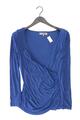 ⭐ Zalando Shirt mit V-Ausschnitt Shirt für Damen Gr. 36, S Langarm blau ⭐