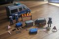 PLAYMOBIL 9236 Polizeibus mit Licht und Sound, 6878 Straßensperre, 9007 Einbruch