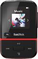 SanDisk Clip Sport Go MP3 Player 16GB Radio FM Schwarz ROT