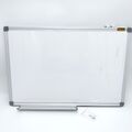 Idena Whiteboard Alu Rahmen ca. 40 x 60 cm mit Stiftablage Tafel