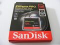 128GB Compact Flash Card Extreme PRO  160 MB/s ( 128 GB CF Karte ) SanDisk Neu