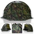 1 Mann Karpfenzelt Bivvy Shelter Camou 130 x 205 x 170 cm Anglerzelt Brolly